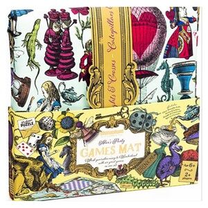 Professor Puzzle Alice’s Party Games Mat - Alice in Wonderland Themed Games Mat!